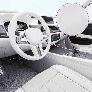 Автомобильная пленка 2 шт., матовая белая, 100 x 150 см + 50 x 150 см