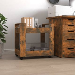 lauakäru suitsutatud tamm 60x45x60 cm tehispuit