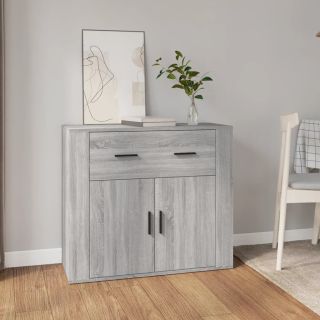 puhvetkapp, hall Sonoma tamm, 80x33x70 cm, tehispuit