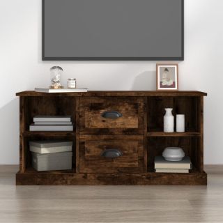 telerikapp, suitsutatud tamm, 99,5x35,5x48 cm, tehispuit