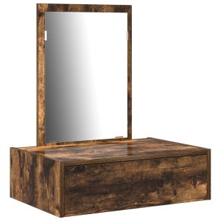 Seinale kinnitatav riidekapitabel Suitsutatud tamm 60x40x70 cm