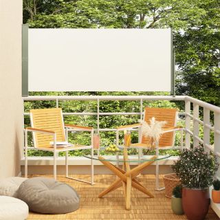 выдвижная боковая стенка патио, 160 x 300 см, кремовая