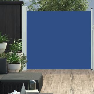 выдвижная боковая стенка патио, 170x300 см, синяя