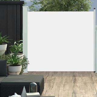 выдвижная боковая стенка террасы, 170x300 см, кремовый