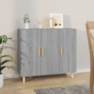 puhvetkapp, hall Sonoma tamm, 90 x 34 x 80 cm, tehispuit