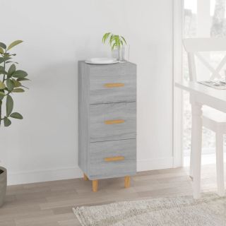 puhvetkapp, hall Sonoma tamm, 34,5x34x90 cm, tehispuit