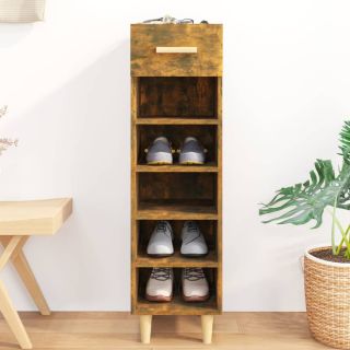 kingakapp, suitsutatud tamm, 30 x 35 x 105 cm, tehispuit