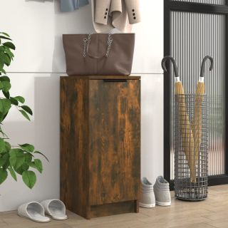 Тумба для обуви, копченый дуб, 30x35x70 см, искусственное дерево