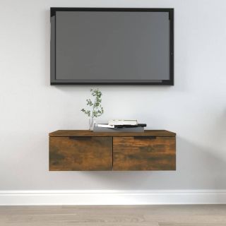 seinakapp, suitsutatud tamm, 68 x 30 x 20 cm, tehispuit