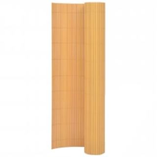 kahepoolne piirdeaed 110 x 300 cm, kollane