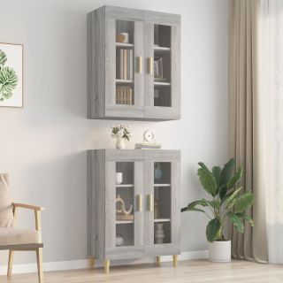 seinakapp, hall Sonoma tamm, 69,5x34x90 cm