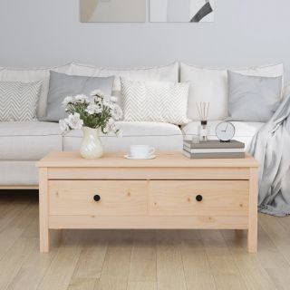 kohvilaud, 100 x 50 x 40 cm, männipuit