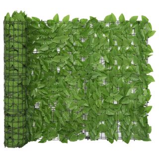 rõdusirm, rohelised lehed, 400 x 100 cm