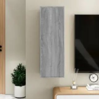telerikapid 4 tk, hall Sonoma, 30,5x30x90 cm, tehispuit