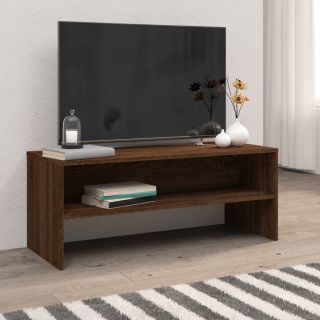 telerikapp, pruun tamm, 100 x 40 x 40 cm, tehispuit