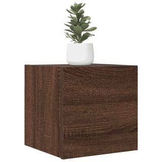 seinale paigaldatav telerikapp, pruun tamm, 30,5x30x30 cm