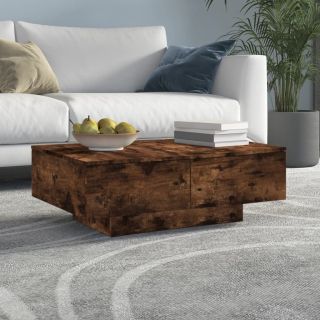 kohvilaud, suitsutatud tamm, 90 x 60 x 31 cm, tehispuit