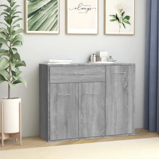 puhvetkapp, hall Sonoma tamm, 88x30x70 cm, tehispuit