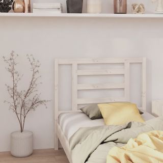 изголовье, белое, 96 x 4 x 100 см, сосна