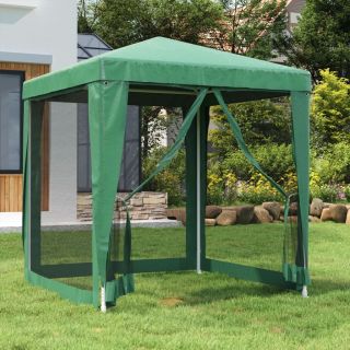 peotelk 4 võrgust külgseinaga, roheline, 2 x 2 m HDPE