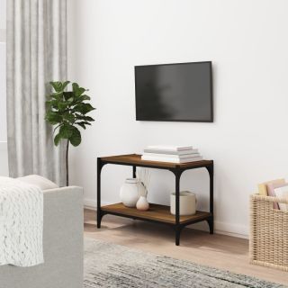 telerikapp, pruun tamm, 60 x 33 x 41 cm, tehispuit