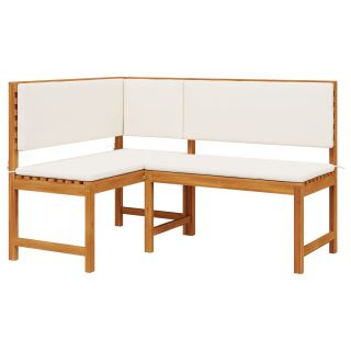 Aia Nurgapink Padjadega 140x100x91 cm Kõva Puit Acacia