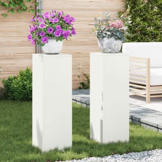 Välibaasi Taimeseis Pillar 2 tk Valge 24 x 24 x 75 cm Teras