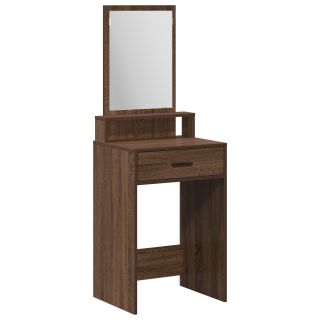 Riidehari sahtlitega Pruun Tamme 50x41x140 cm