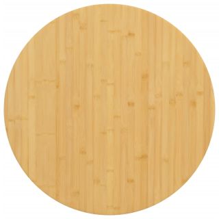 lauaplaat Ø80x4 cm bambusest