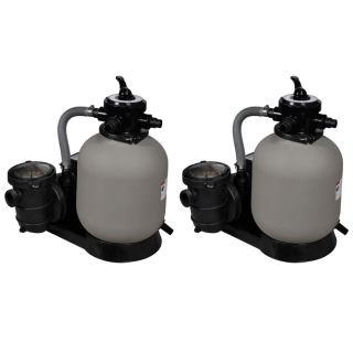 liiva filterpumbad 2 tk, 600 W, 17 000 l/h