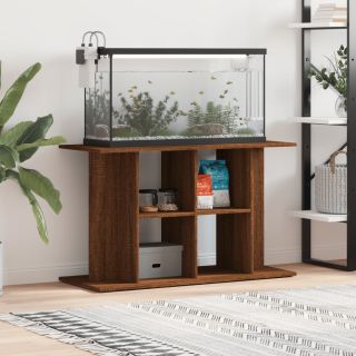 akvaariumi alus, pruun tamm, 100 x 40 x 60 cm, tehispuit