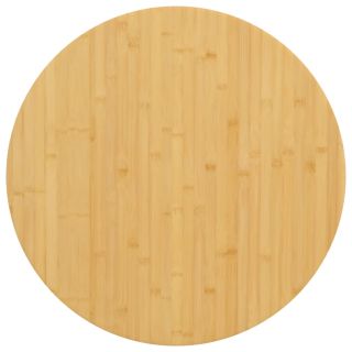 lauaplaat Ø90x4 cm bambusest