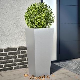 aia taimekastid 2 tk, 35x35x75 cm, tsingitud teras