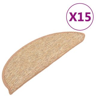 isekleepuv trepivaip, 15 tk, 56x17x3 cm, helepruun
