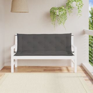 aiapingi istmepadjad 2tk, antratsiit, 150x50x7cm, oxford-kangas