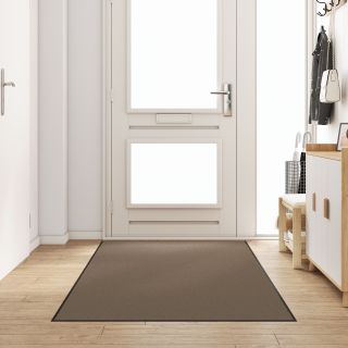 Uksematt Ristkülikuline Beež 120x250 cm