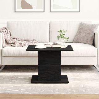 Kohvilaud Must tamm 55.5x55.5x40 cm Tehispuust