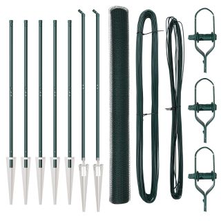 kuusnurkne aed roheline 1,5x10 m teras
