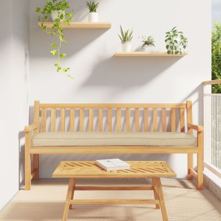 Paatpadjad Pangal 2 tk Beež 180x40x8 cm Oxfordi kangas