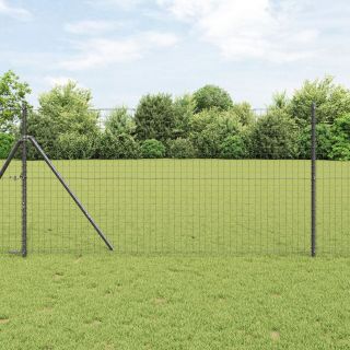 Aedepostid 13 tk Hall Ø32 mm 150 cm Galvaniseeritud Teras