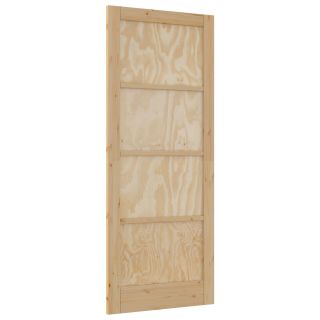 sisekaitse uks 'ORKDAL'86x211x4 cm tugevast puidust mänd