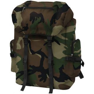 armeestiilis seljakott 65 l, kamoflaaž