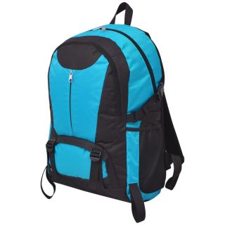 matkakott 40 l, must ja sinine