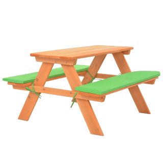 laste piknikulaud pinkidega, 89 x 79 x 50 cm, kuusepuit