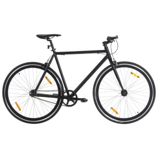 ühekäiguline jalgratas, must, 700C 51 cm