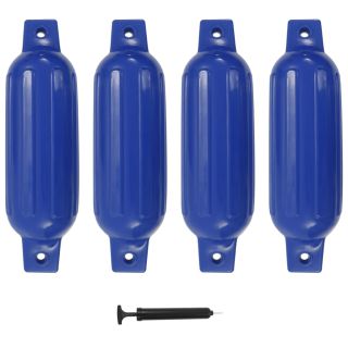 paadi kaitseraud 4 tk, sinine, 41 x 11,5 cm, PVC