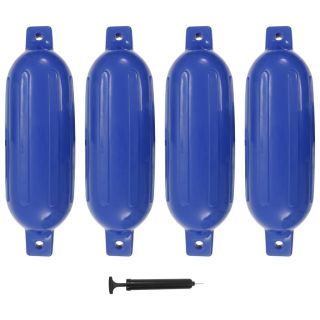 paadi kaitseraud 4 tk, sinine, 58,5 x 16,5, PVC