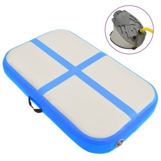 täispumbatav võimlemismatt pumbaga 60 x 100 x 15 cm PVC sinine