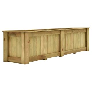 tõstetud peenar 196 x 50 x 50 cm immutatud männipuidust