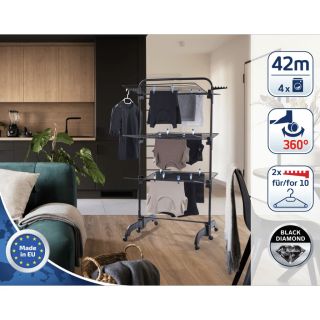Leifheit pesukuivatustorn Comfort Tower 420, must